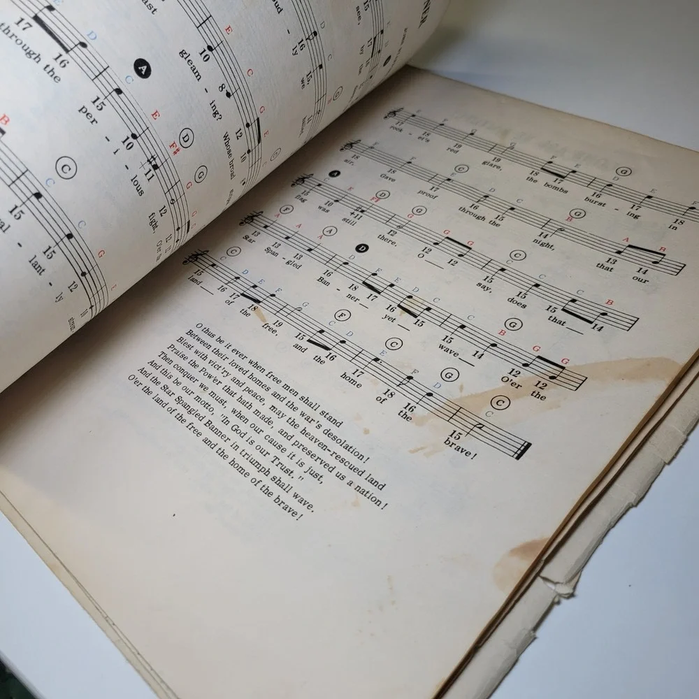 1950s Music Papers Vintage‎ Booklets Scraps Journal Audion Organ Sheet Music Lot